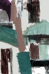 Pinceladas abstratas em azul-petróleo