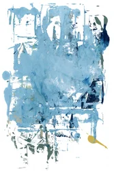 Fluxo abstrato azul