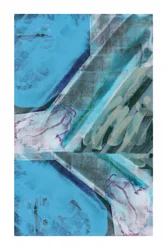 Abstrato Dinâmico Azul