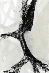 Abstrato monocromático arrojado