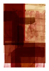 Abstração em Vermelho Intenso