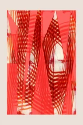 Abstrato em Vermelho Dinâmico