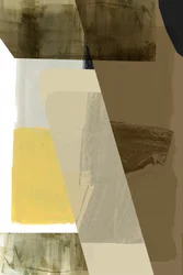 Geometria em tons terra