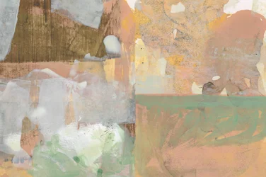 Serenidade abstrata e terrosa