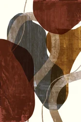 Formas orgânicas com um toque rústico