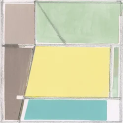 Blocos de cores geométricos