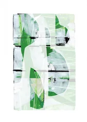 Camadas abstratas verdes