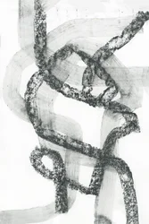 Linhas entrelaçadas com textura