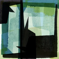 Design abstrato em camadas