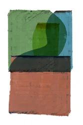 Tons terrosos abstratos em camadas