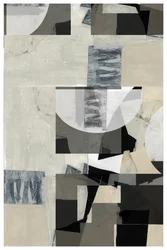 Abstrato geométrico em camadas