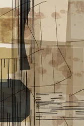 Abstrato neutro em camadas