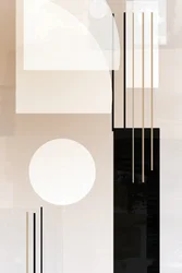 Composição minimalista moderna