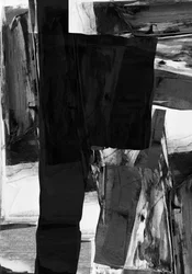 Camadas abstratas monocromáticas