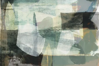 Camadas abstratas em tons suaves