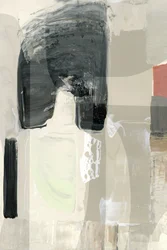 Camadas abstratas em tons suaves