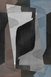 Formas abstratas em tons suaves