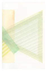 Camadas geométricas em tons pastel