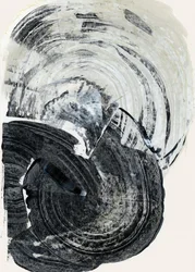 Abstrato monocromático em espiral