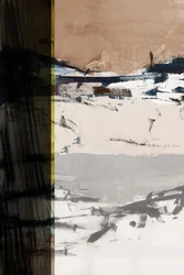 Horizonte abstrato texturado