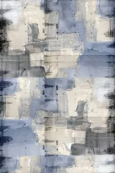 Abstração em cinzento-azulado texturado