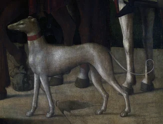 Cão, detalhe da Crucificação