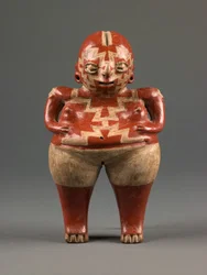 Figura feminina, período formativo tardio, c.500-0 a.C. (cerâmica)