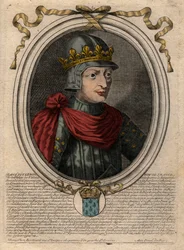 Retrato de João II, o Bom (1319-1364), Rei de França - Retrato de João II, 