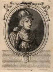 Retrato de João II, o Bom (1319-1364), Rei de França - Retrato de João II, 