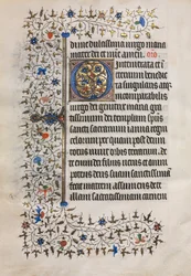 Livro de Horas (Uso de Paris): Inicial Decorada