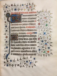 Livro de Horas (Uso de Paris): Inicial Decorada