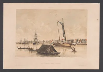 Frente ao mar e estrada em Paramaribo
Suriname. Vista da Orla Marítima e Rodoviária de Paramaribo (título sobre o objecto)
Índias Ocidentais (título da série sobre o objecto)
Gezigten uit Neerland