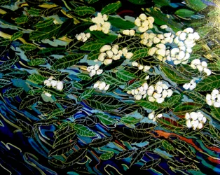Flores no riacho, 2012 (técnica mista)