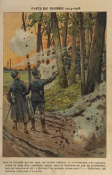 Primeira Guerra Mundial: Oficiais heróicos (ilustração)