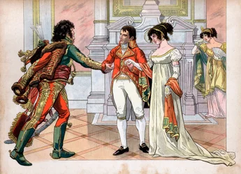 O primeiro cônsul Napoleão I Bonaparte