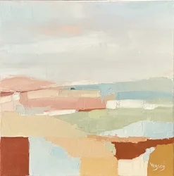 Paisagem serena e rústica