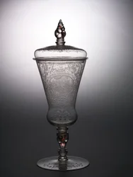 Cálice Coberto, c.1715 (vidro)