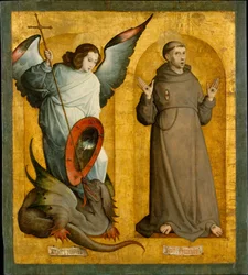 Santos Miguel e Francisco, ca. 1505-9.