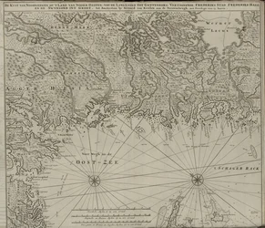 Mapa da coleção cartográfica da Biblioteca Nacional da Noruega